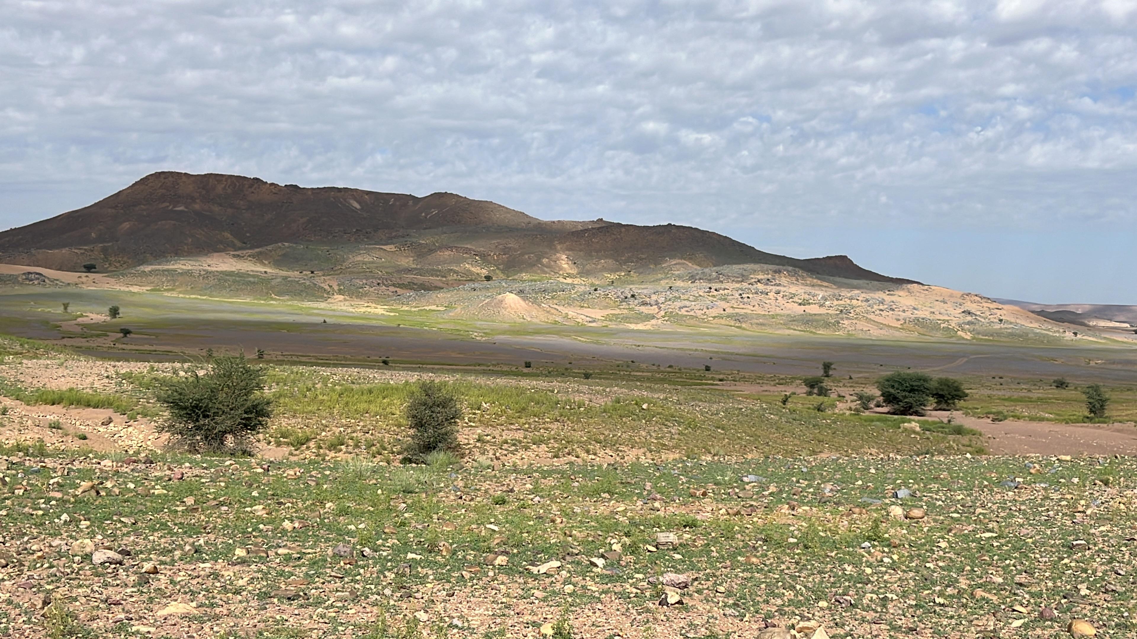 Landschaft des Saghro Gebirges im Anti-Atlas
